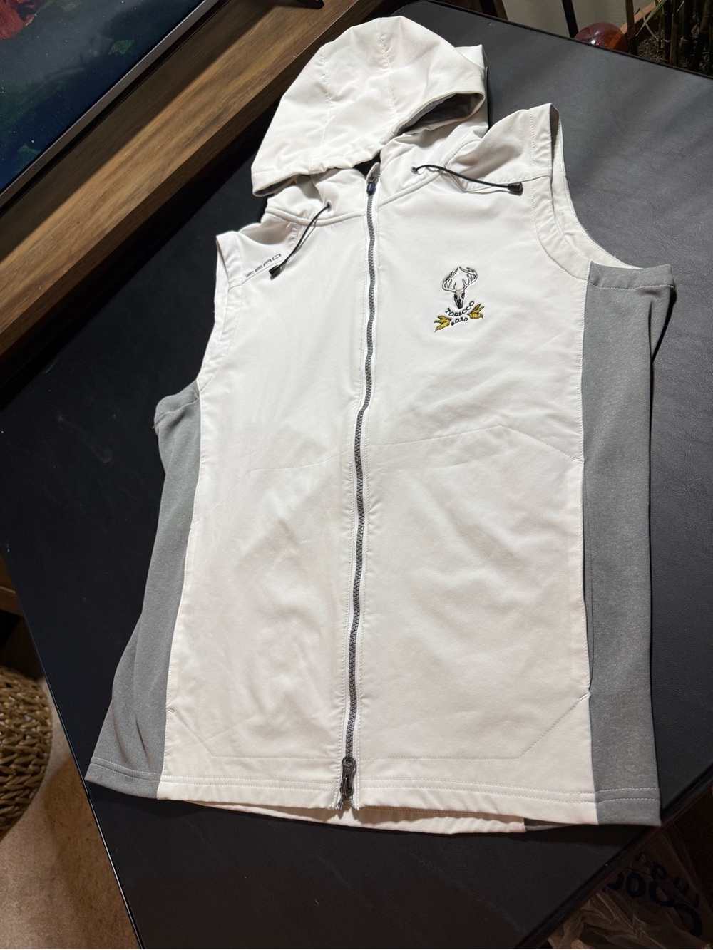 Zero Restriction Tobacco Road Hoodie Golf Vest Size Medium